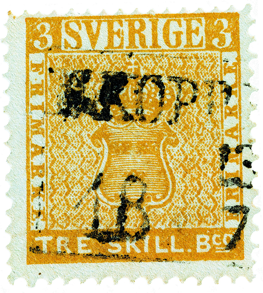 The Sweden « Treskilling Yellow »